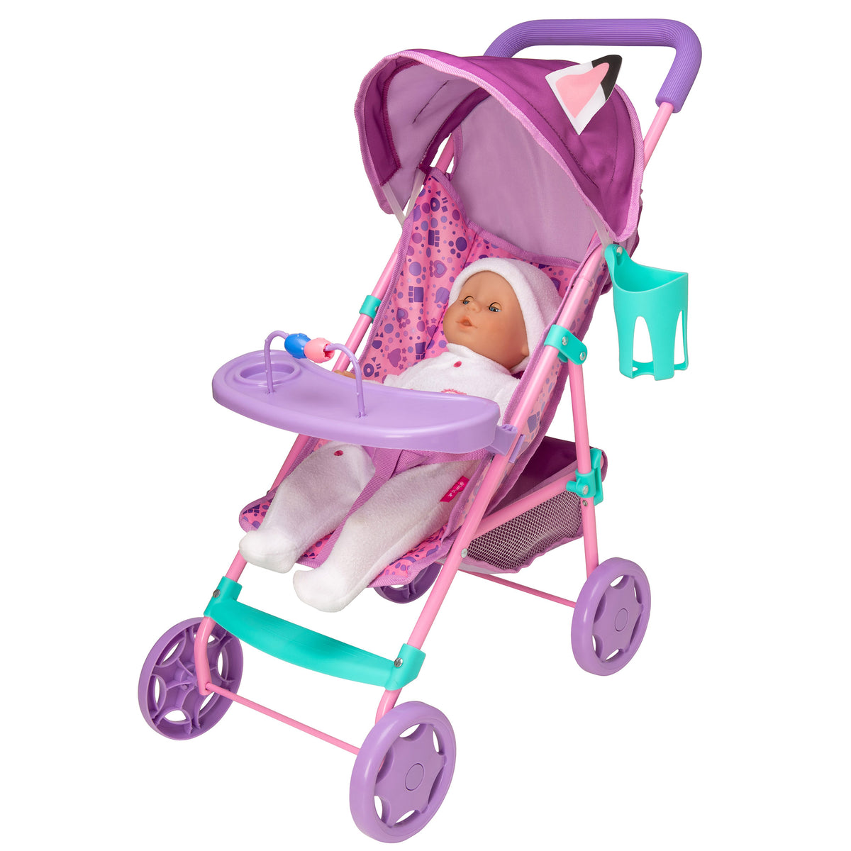 Gabby's Dollhouse Playtime Dolls Pushchair