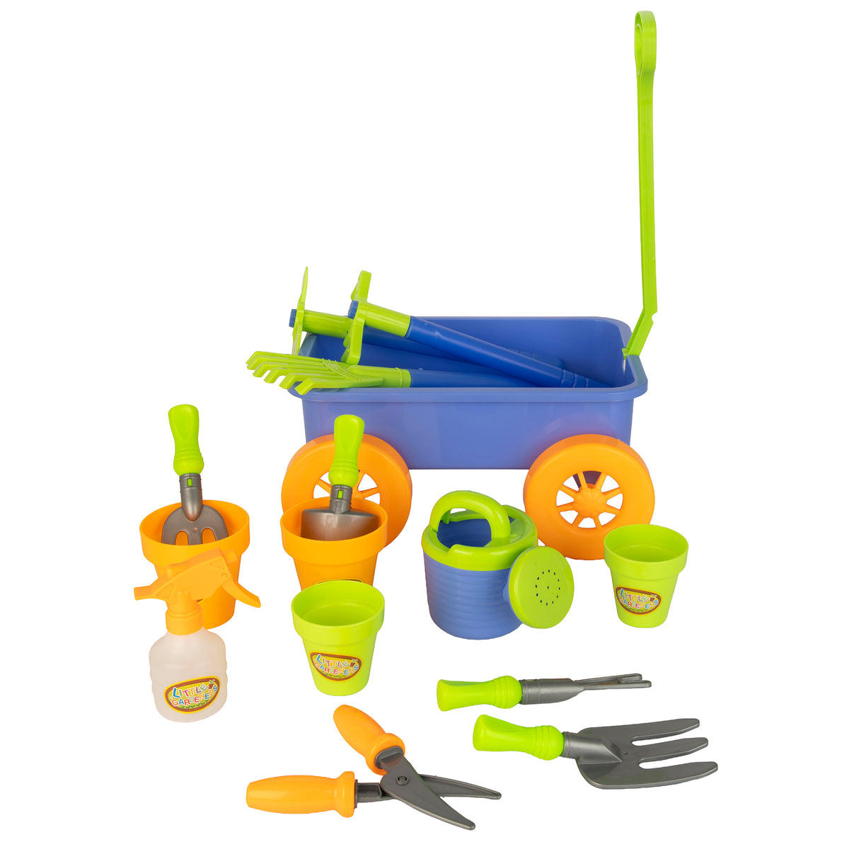 Childrens Gardening Trolley - 16 Accessories Included