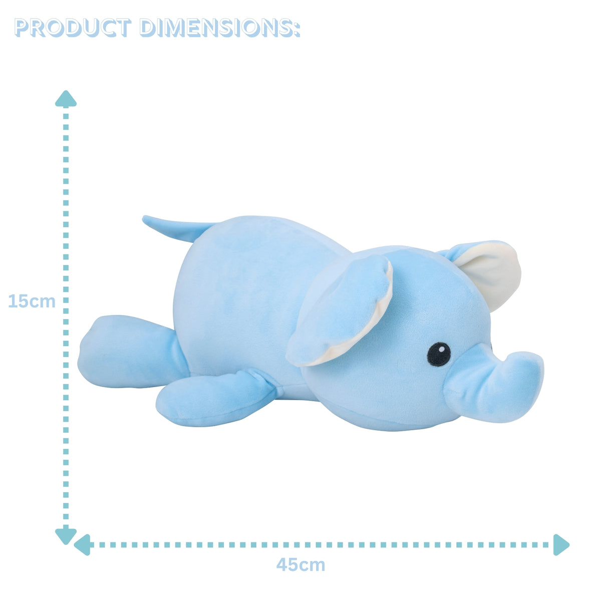 Cosy Cuddles Animal Plush Cushion - Elephant