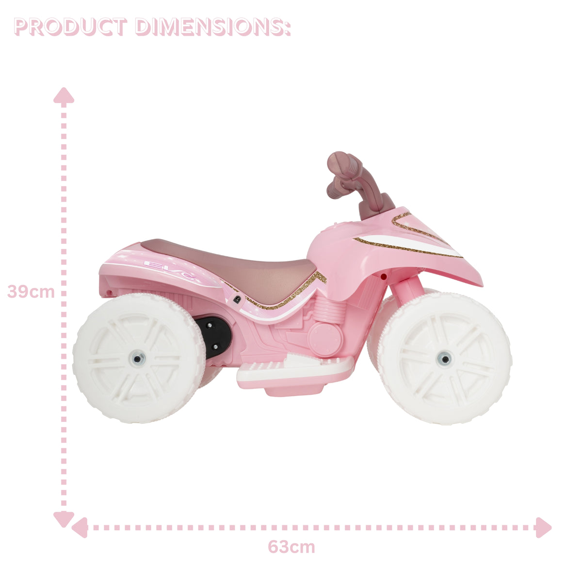 Evo 6V Kids Electric Ride-On Dream Mini Quad Bike