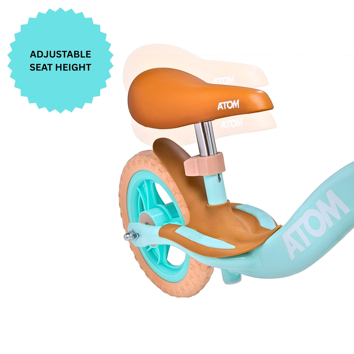 ATOM 10" Glider Balance Bike - Mint Green