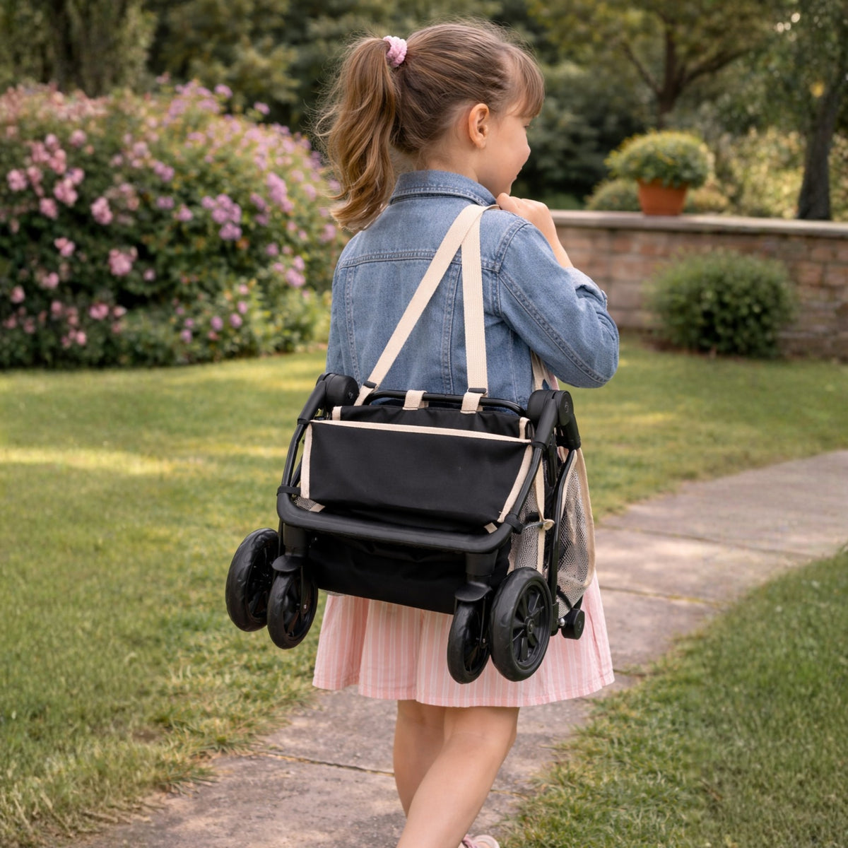 Joie Junior Pact Pram - Stone & Black