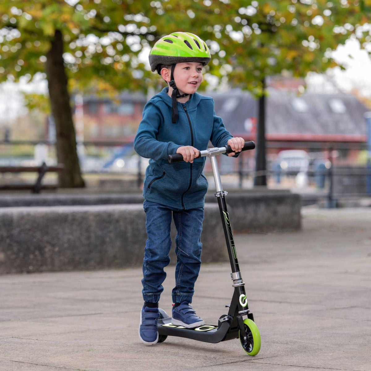EVO VT1 Childrens Electric Scooter - Lime Green