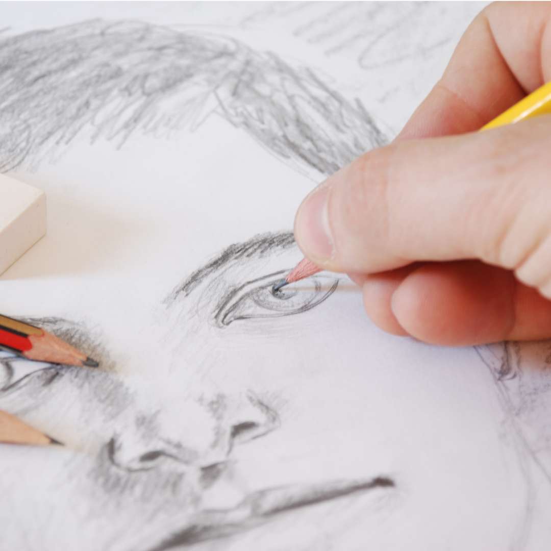 FairFax & Co A4 Sketch Pad 40 Sheets – Premium Drawing Paper for Pencil, Graphite & Charcoal