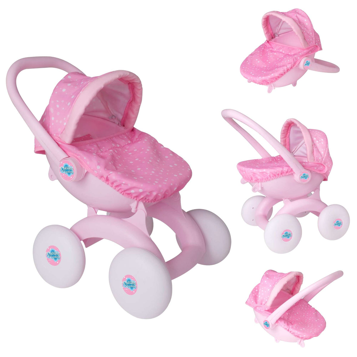 Dream Creations My First 4 in 1 Dolls Pram