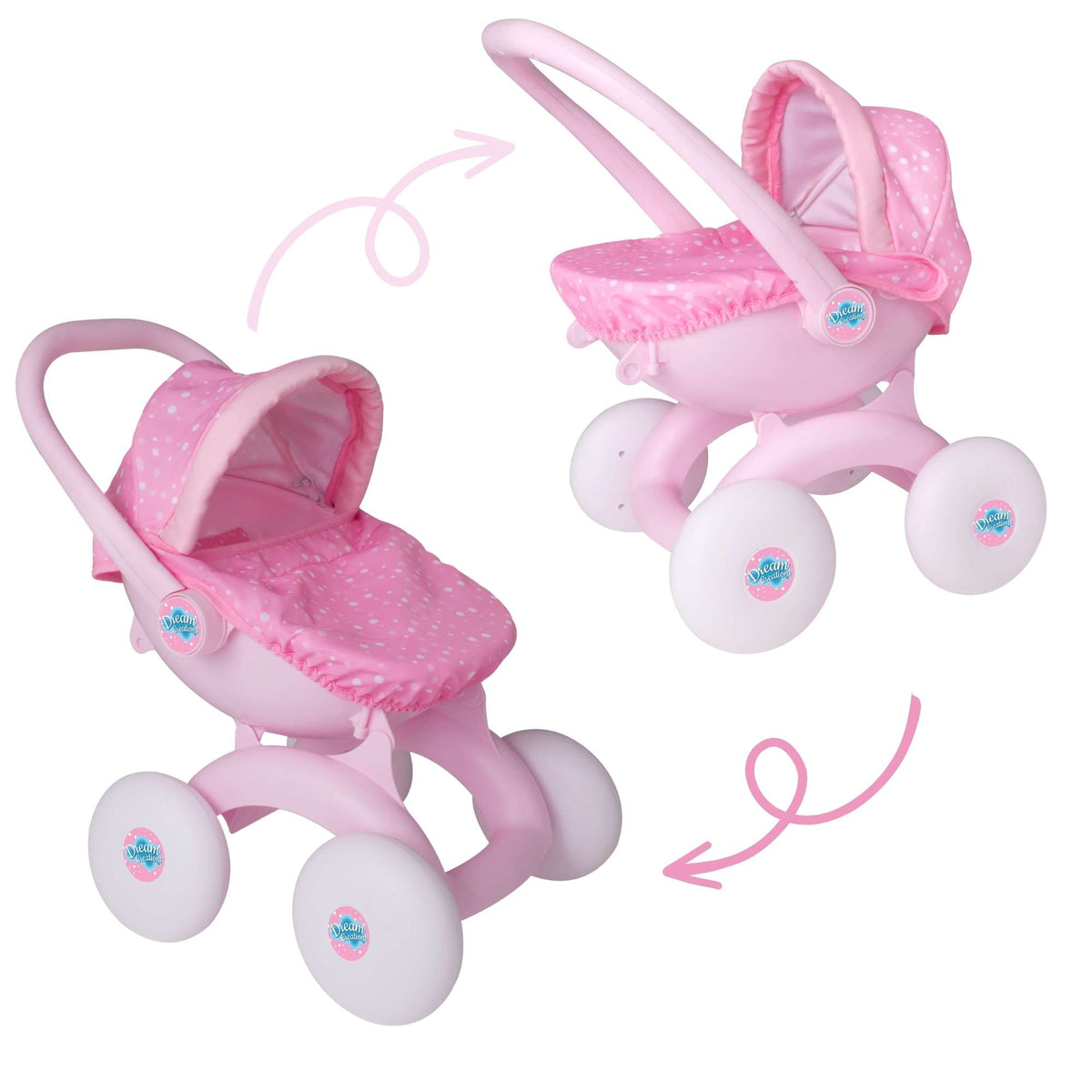 Dream Creations My First 4 in 1 Dolls Pram