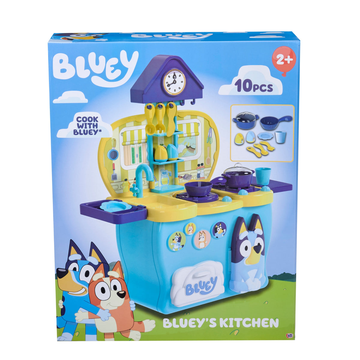 Bluey Kitchen Playset - 19+ Accessories