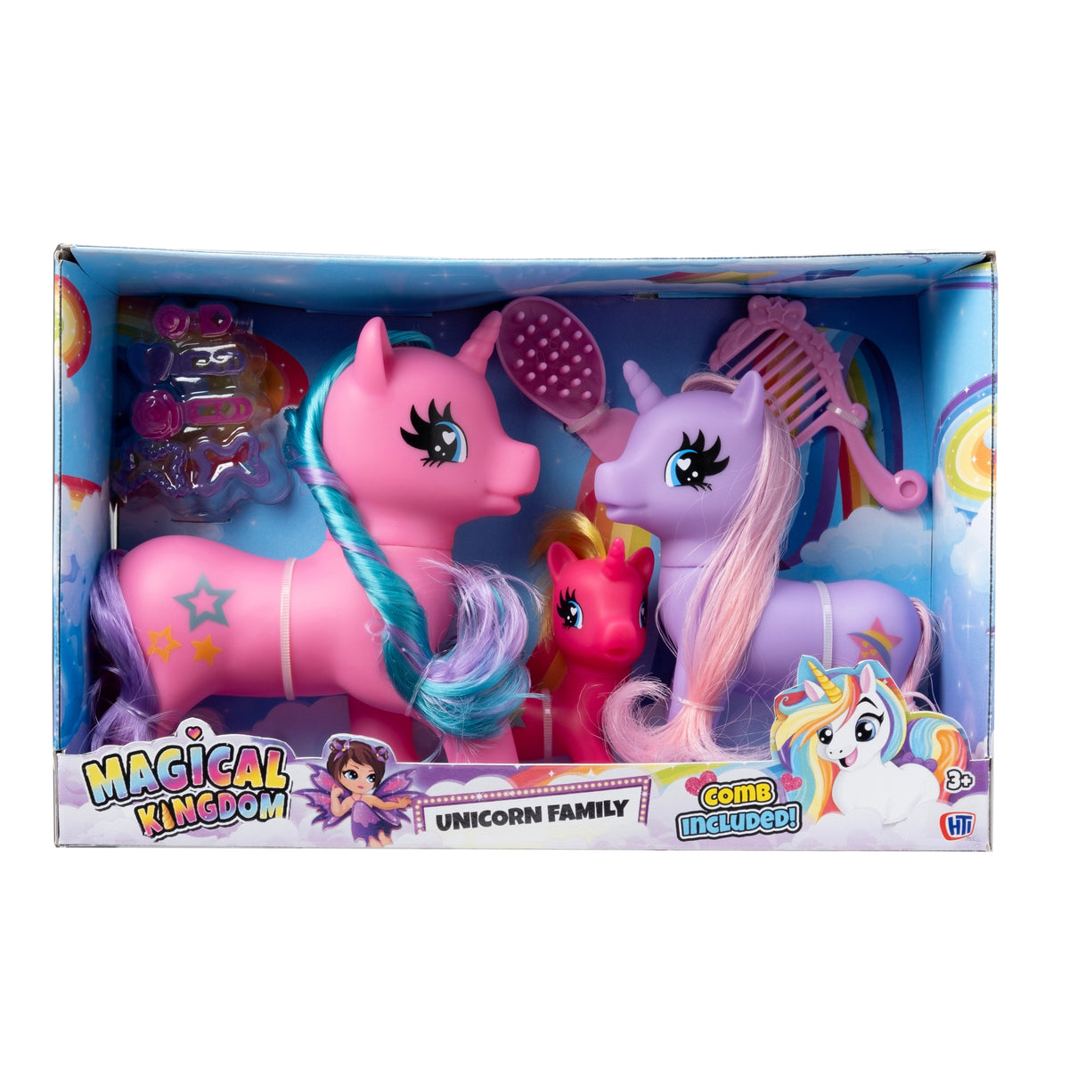 Magical Kingdom Unicorn Family Playset