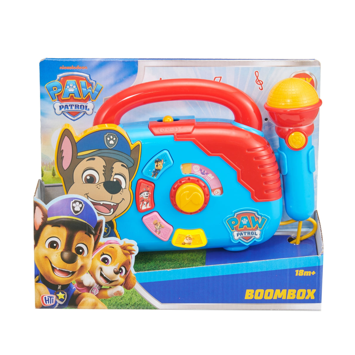 Paw Patrol Boombox &amp; Microphone - Chase