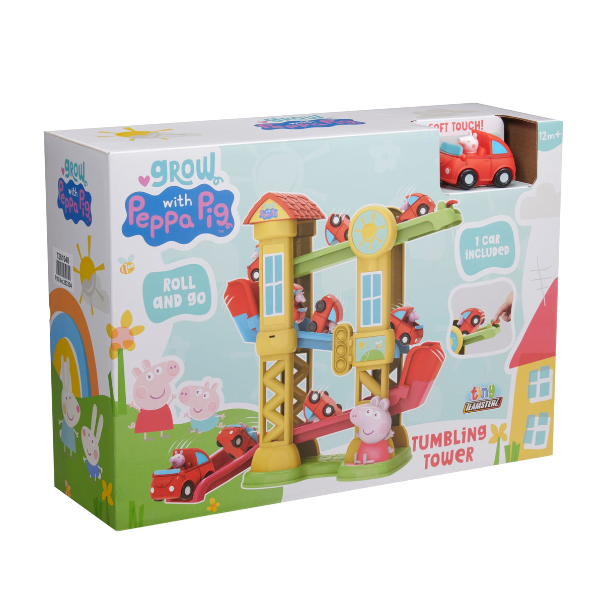Peppa Pig Tumbling Tower - Includes 1 Car