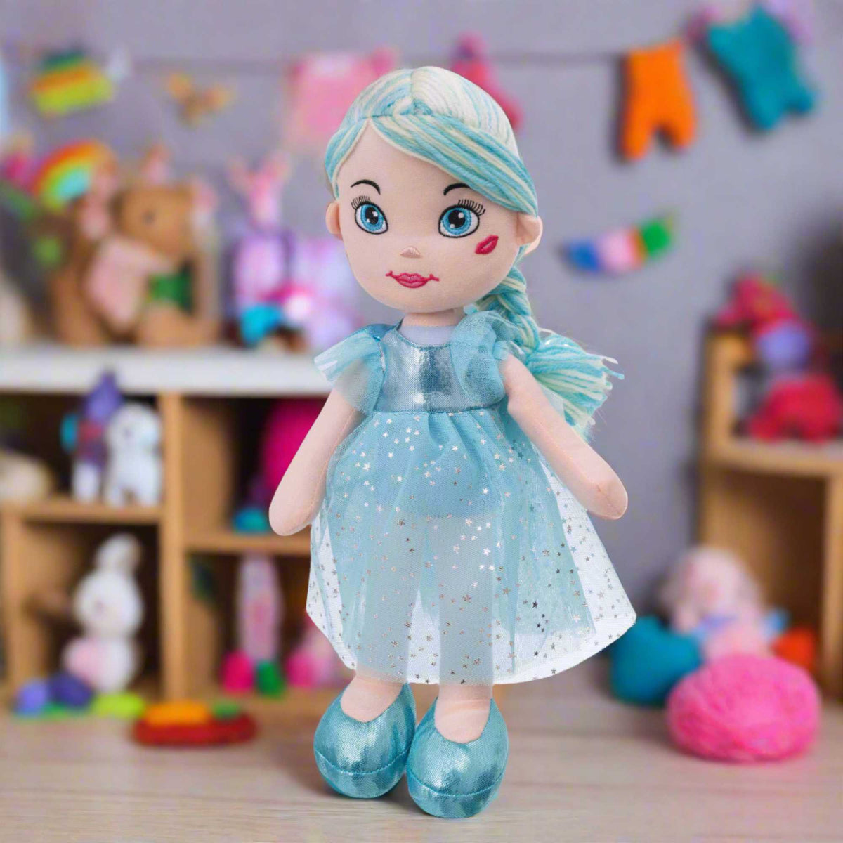 Rosie Rag Doll - Blue Dolls