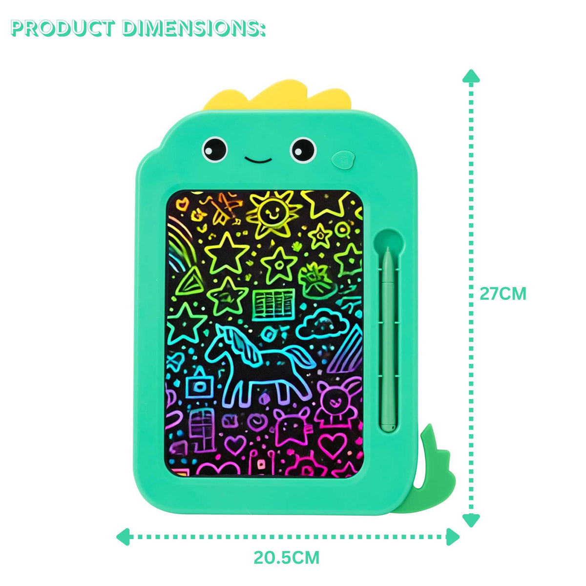 Fun Craft LCD Writing Tablet - Dinosaur Drawing Sets