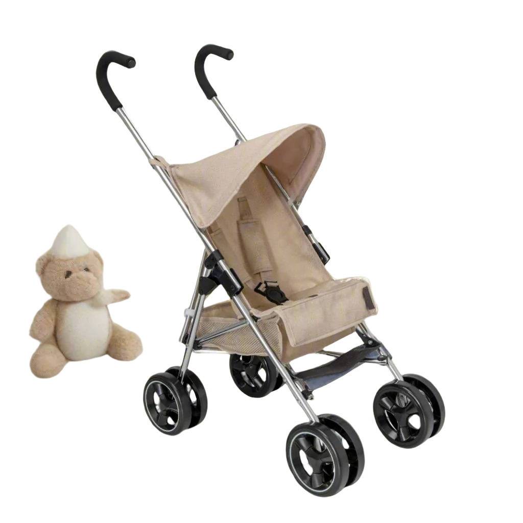 Celuna Premium Junior Dolls Stroller - Stone Pushchairs