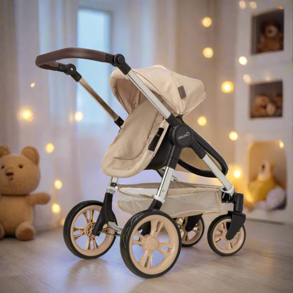 Celuna Premium Stone Dolls Travel System - 4 Pram Modes Prams