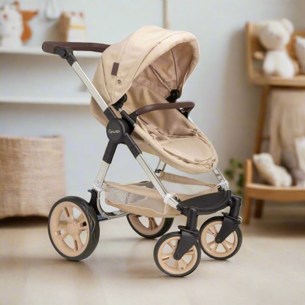 Celuna Premium Stone Dolls Travel System - 4 Pram Modes Prams