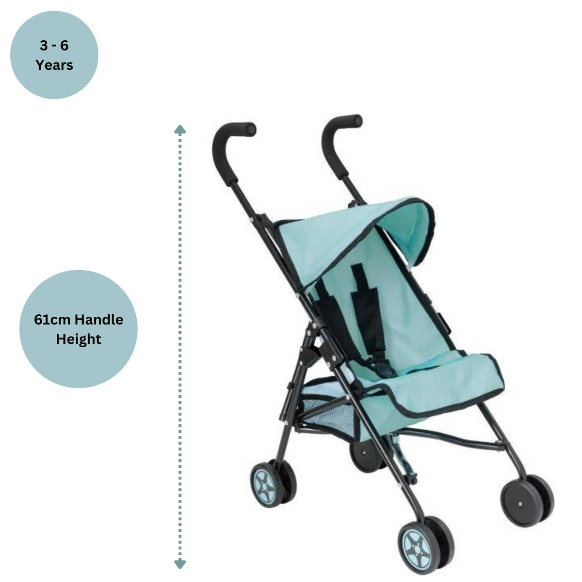 Chicco Echo Dolls Stroller - Lightweight, Durable, and Stylish Toy Stroller for Kids&#39; Playtime