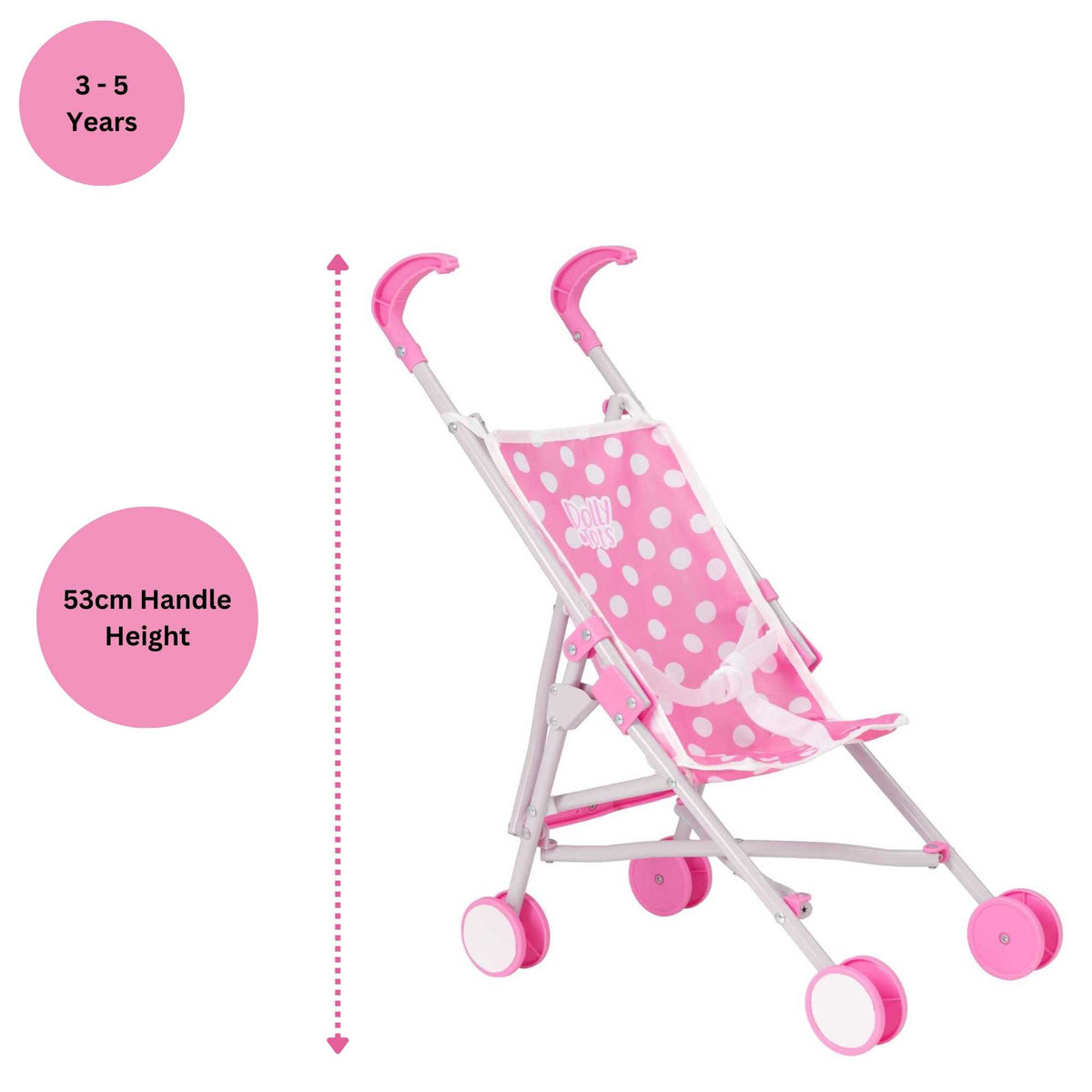 Dolly Tots Dolls Single Stroller