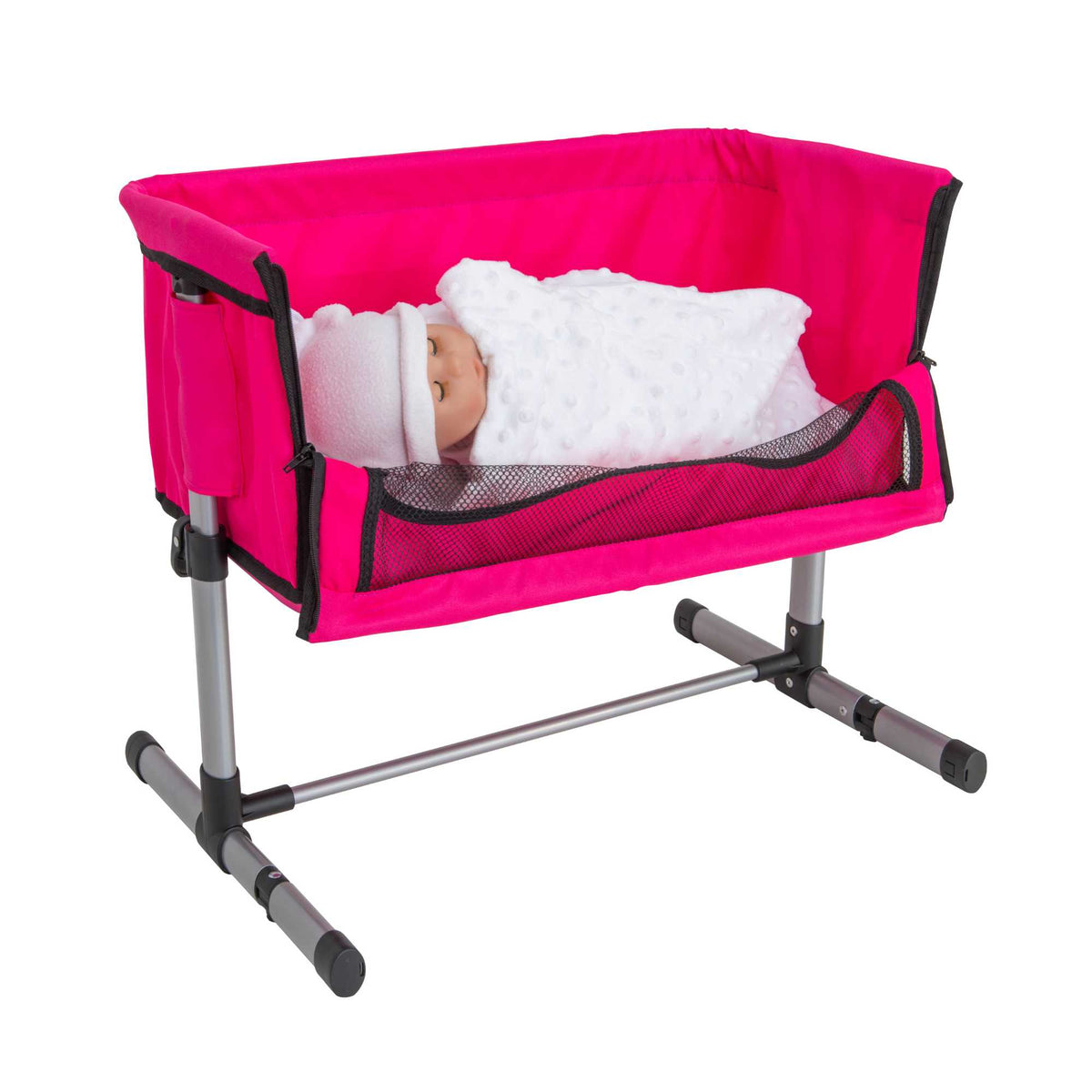 Chicco Next2You Dolls Cot - Realistic, Comfortable, and Adjustable Toy Bed for Dolls