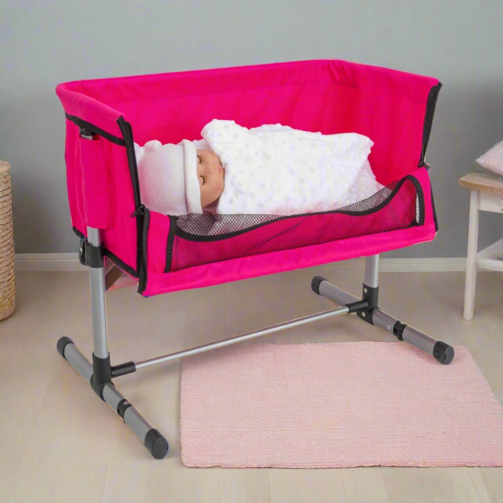 Chicco Next2You Dolls Cot - Realistic, Comfortable, and Adjustable Toy Bed for Dolls