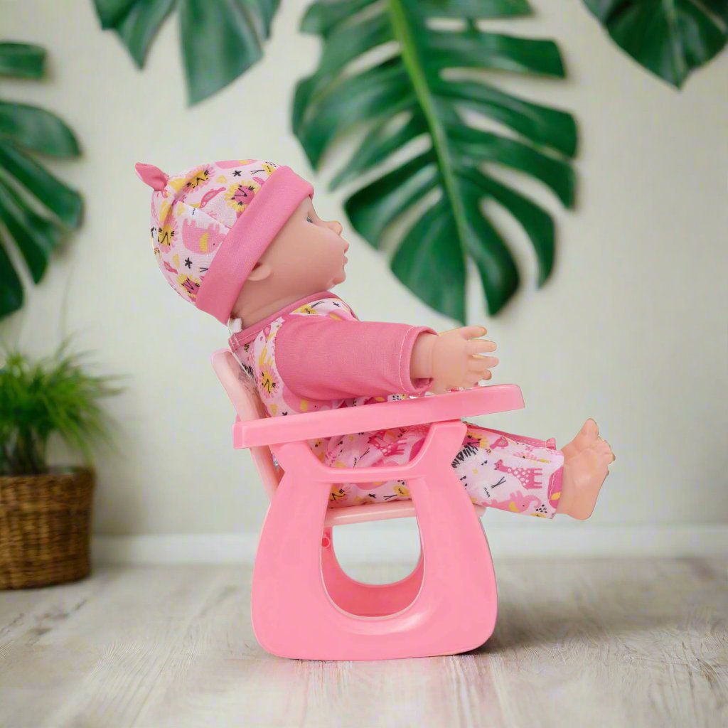 BabyBoo 2-IN-1 Baby Dolls Chair Dolls &amp; Accessories