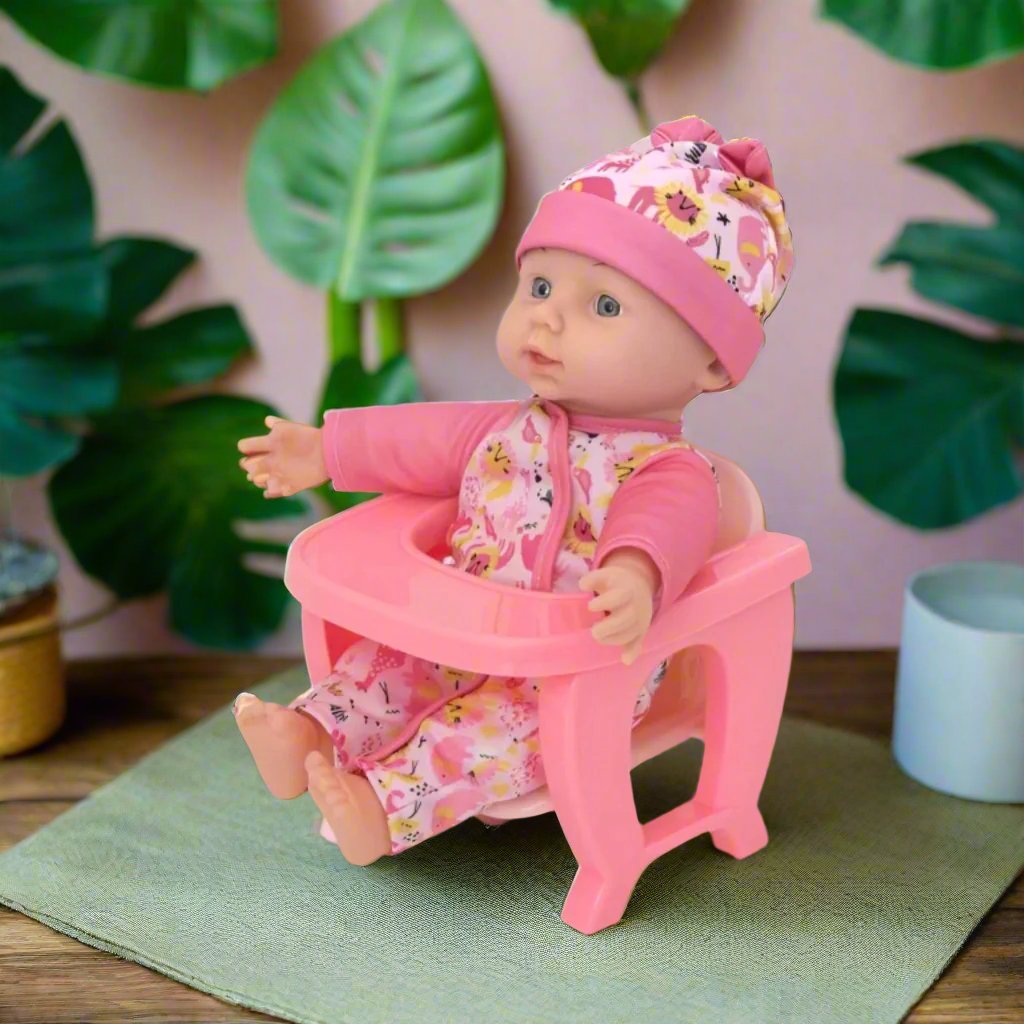 BabyBoo 2-IN-1 Baby Dolls Chair Dolls &amp; Accessories