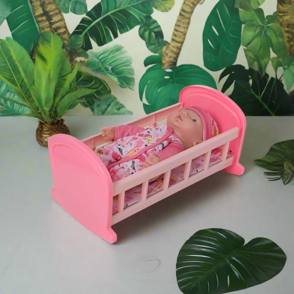 BabyBoo Lullaby Dolls Cot - Doll Included Dolls Accessories