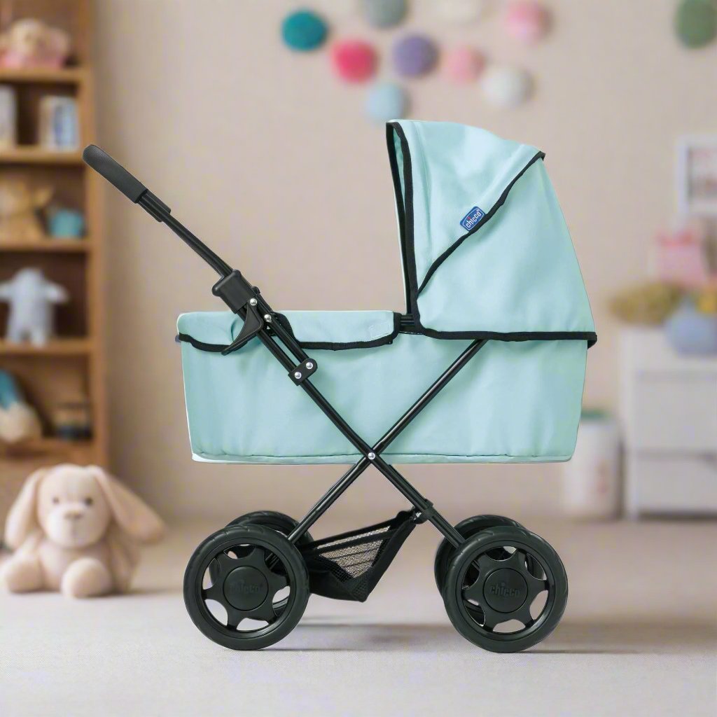 Chicco Amore Dolls Pram - Elegant and Sturdy Toy Pram for Dolls with Adjustable Handle