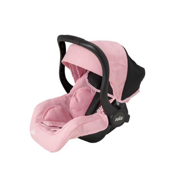 Joie I-Gemm Dolls Car Seat - Pink &amp; Black Dolls Accessories