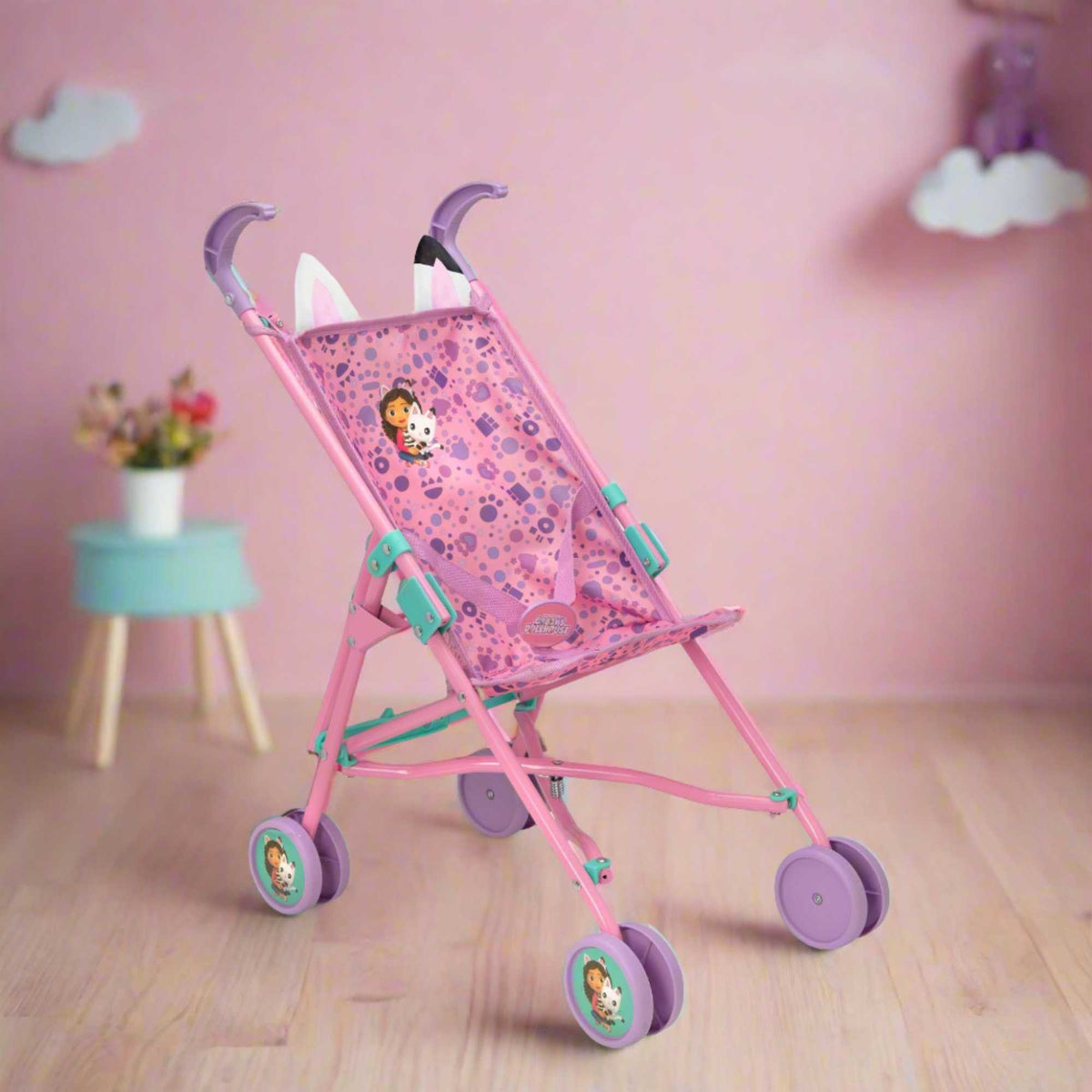 Gabby&#39;s Dollhouse Dolls Stroller Pushchairs