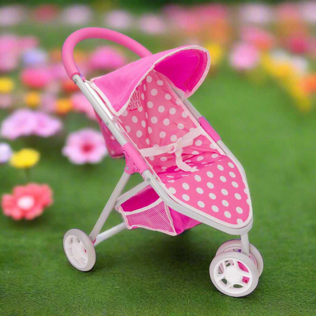 Dolly Tots Jogger Dolls Pram - Sporty and Functional Toy Pram for Dolls, Ideal for Active Play