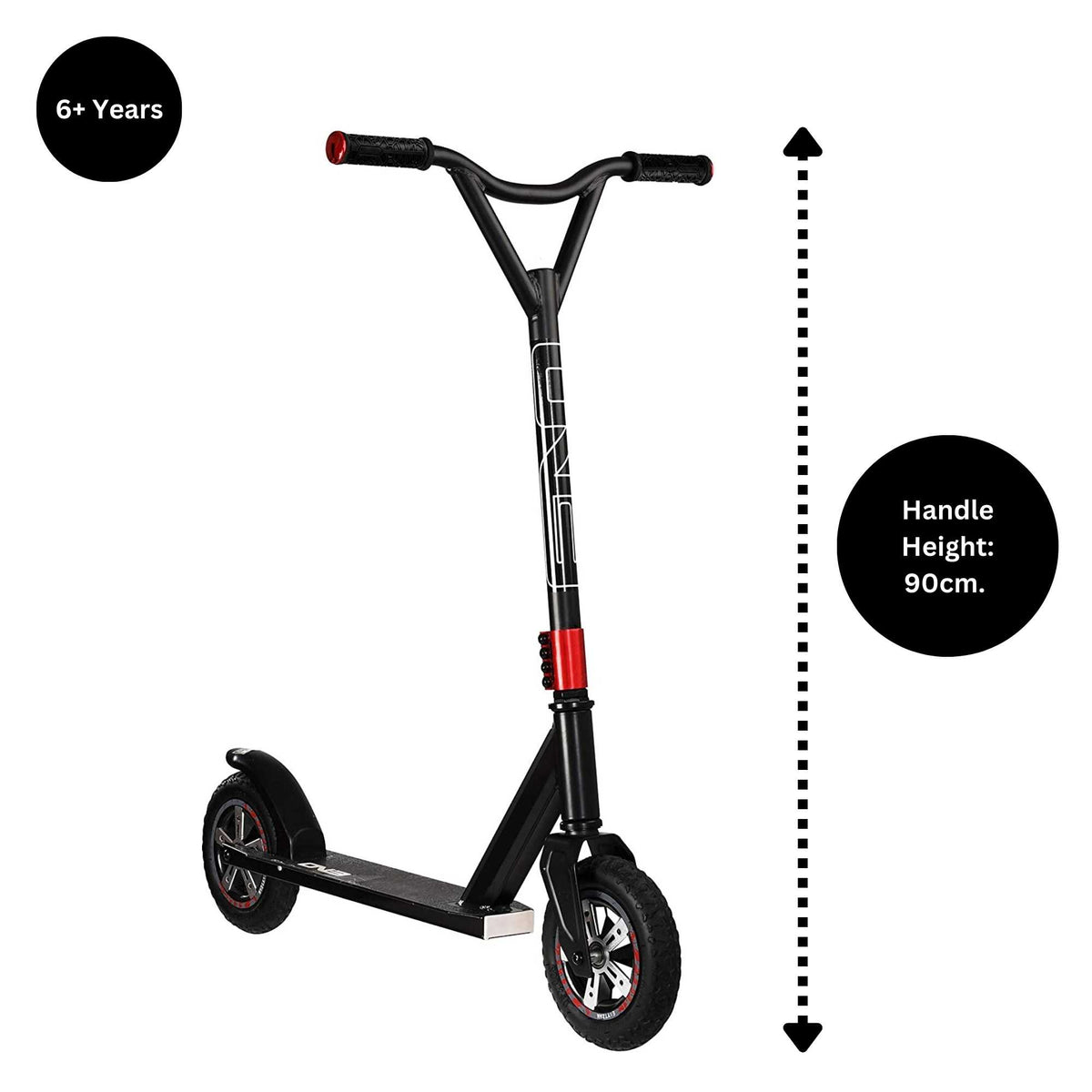 EVO Dirt Rider Scooter - Black