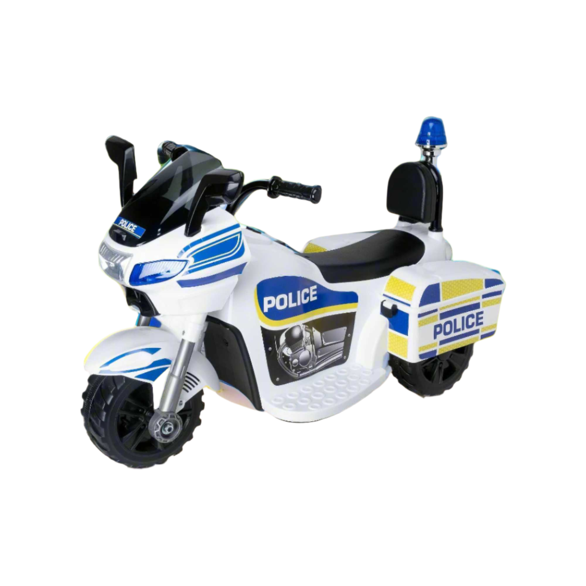 EVO 6v Kids Electric Ride-On Police Bike Electric Riding Vehicles
