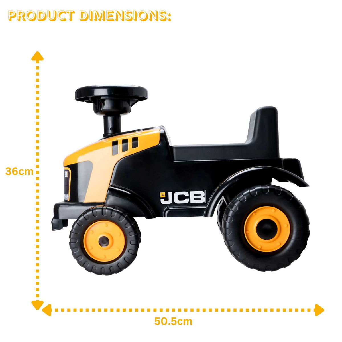 EVO JCB Fastrac Foot To Floor Ride-On Foot to Floor