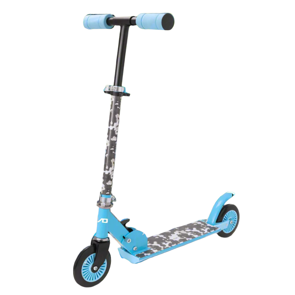 EVO Children's Inline Scooter for Kids Ages 5 and Up with Adjustable Handlebar, perfect for enhancing motor skills and outdoor fun.