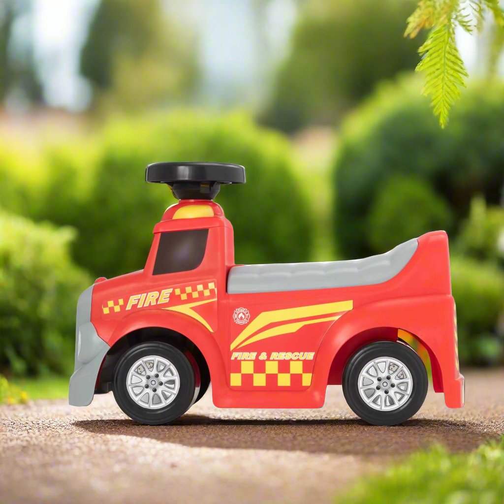 EVO My First Foot-To-Floor Fire Engine Foot to Floor