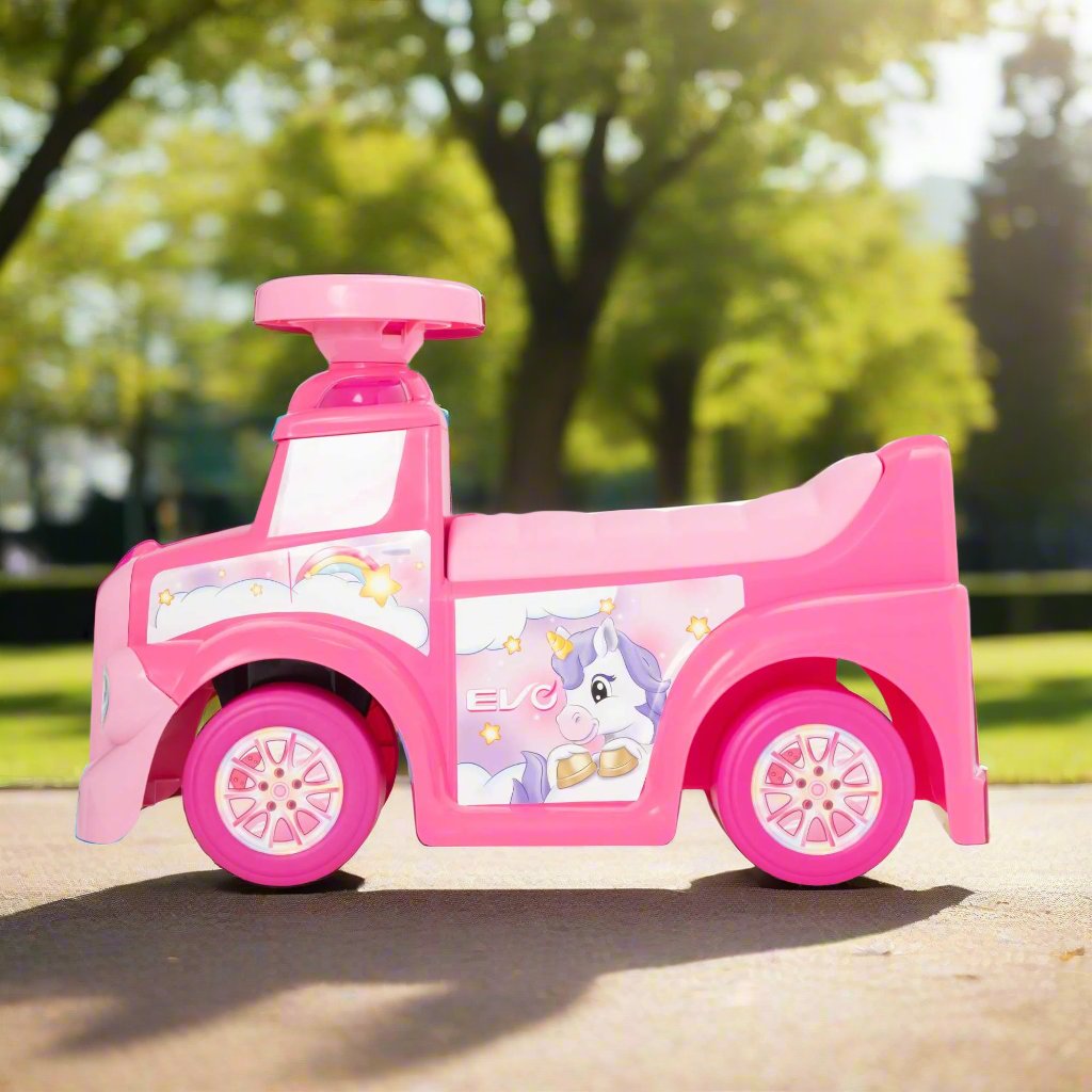 EVO My First Foot-To-Floor Unicorn Car Foot to Floor