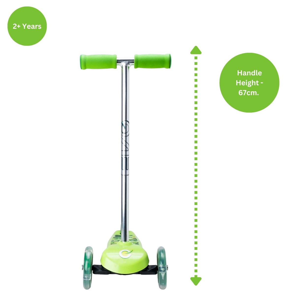 EVO Light-Up Move &#39;N&#39; Groove Scooter - Dinosaur Scooters