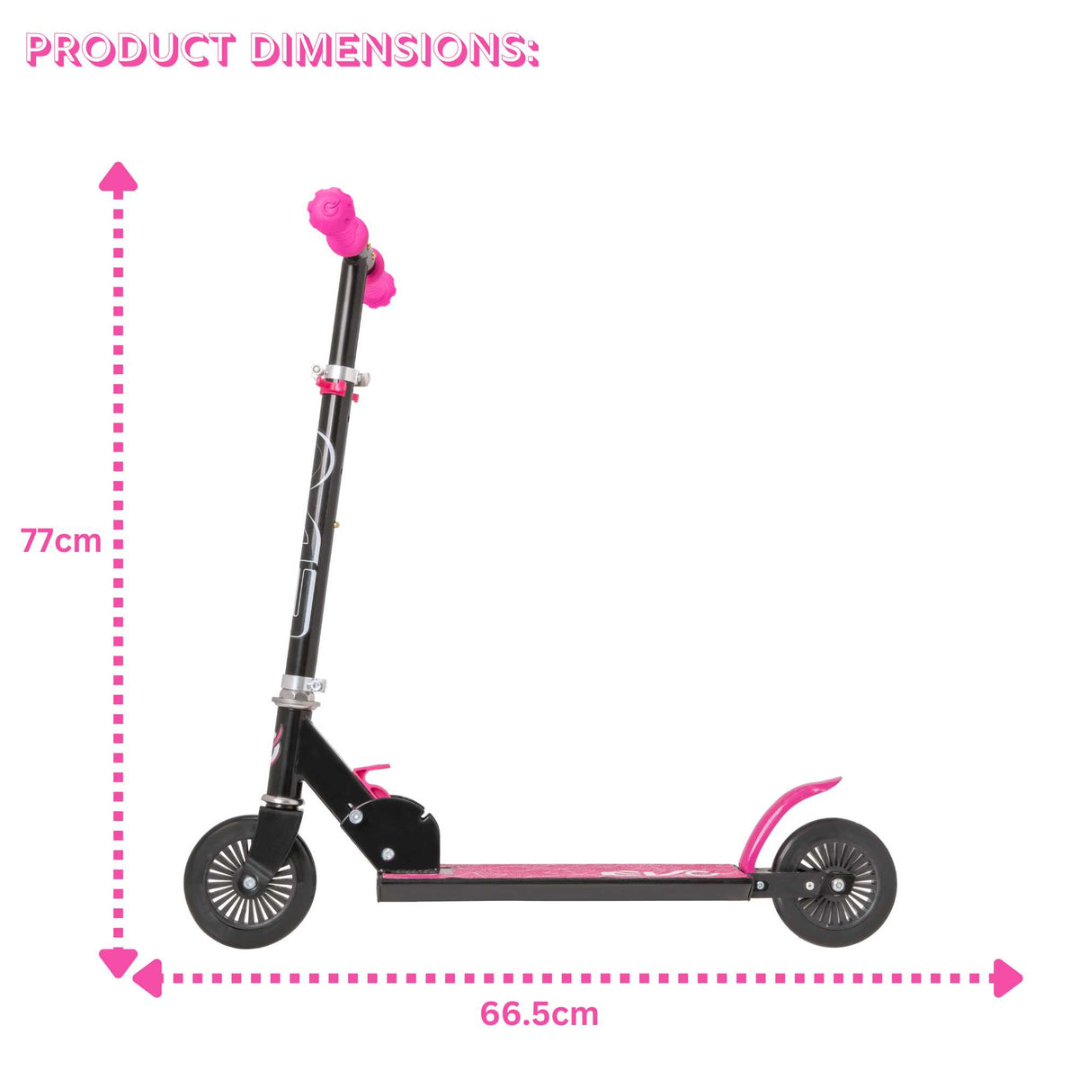 EVO Children&#39;s Inline Scooter for Kids Ages 5 and Up with Adjustable Handlebar, perfect for enhancing motor skills and outdoor fun.