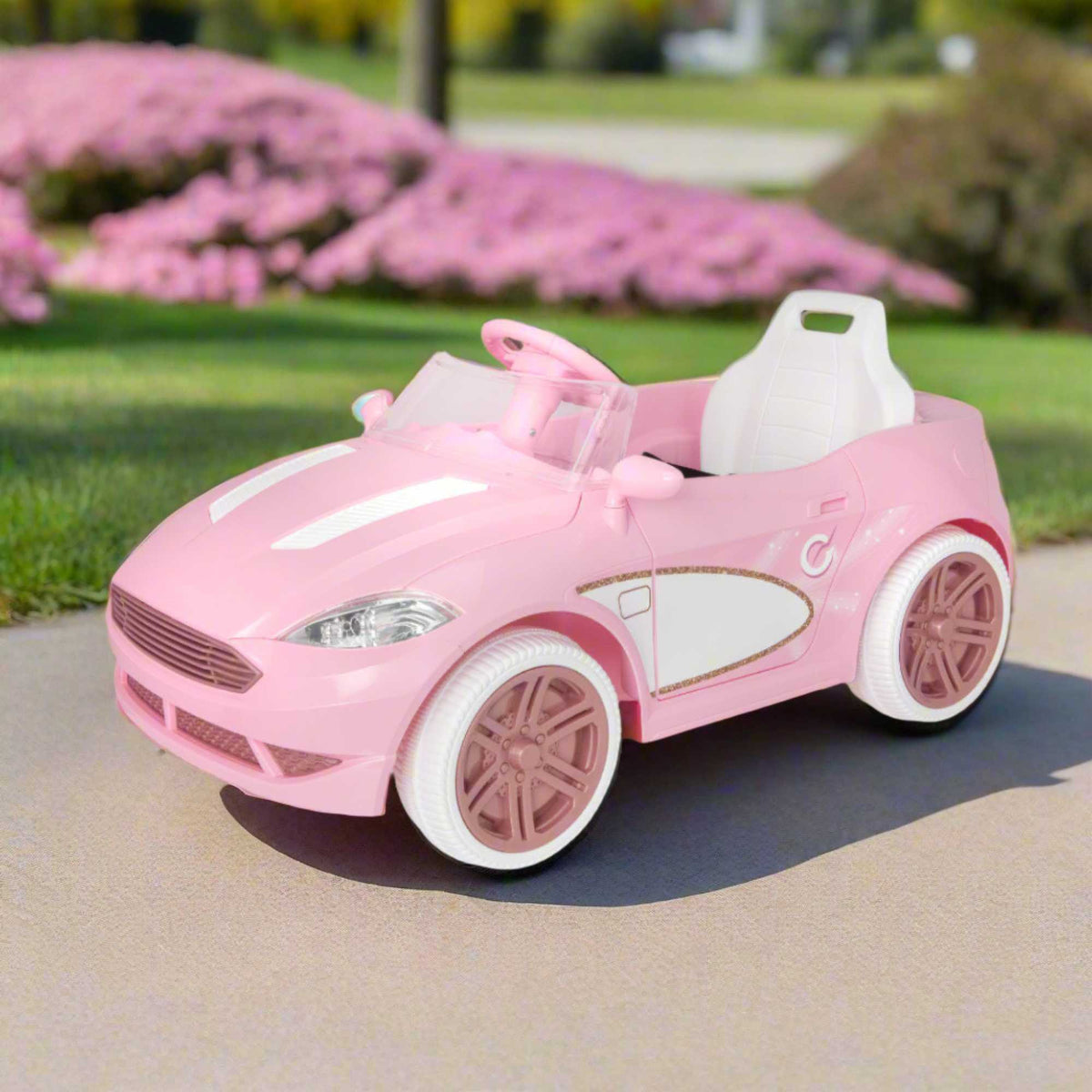 EVO Electric Ride-On Dream Coupe Pink Car