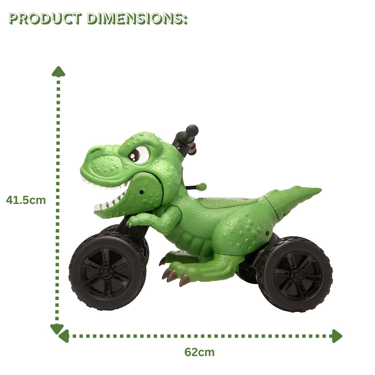 ATOM Quad Bike Electric Ride-On - Dinosaur