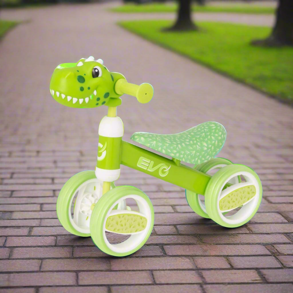 EVO Bobble Head Training Bike - Dinosaur Bobble Bike