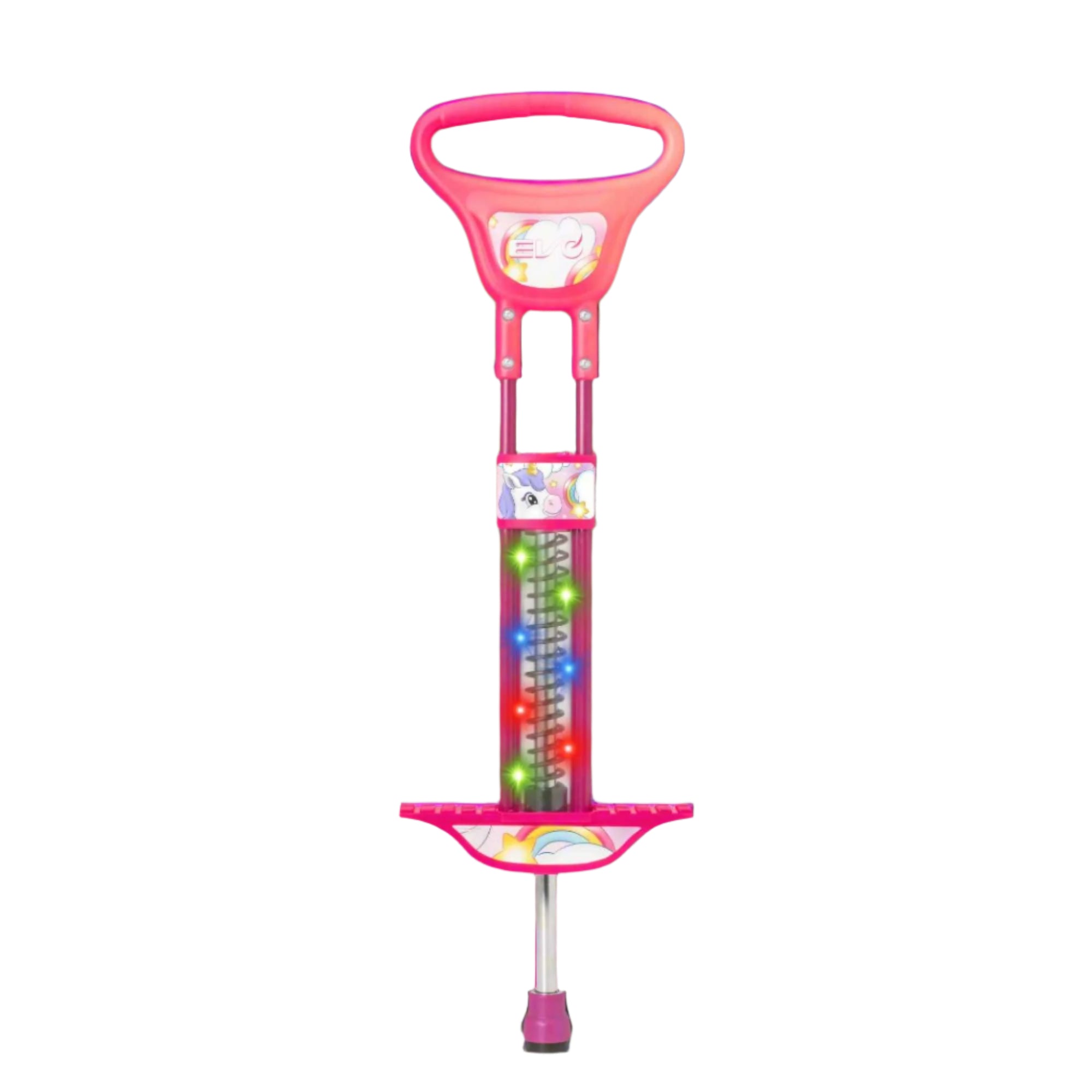 EVO Light-UP Pogo Stick - Unicorn Garden Toys & Games
