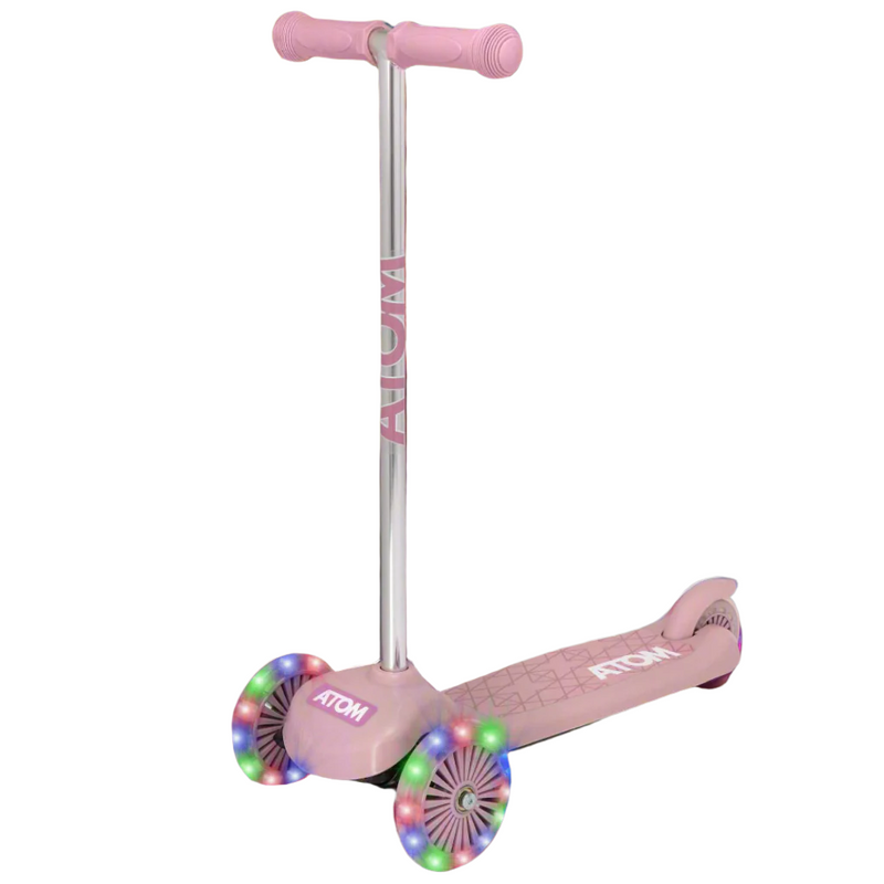 ATOM Light-Up Move 'N' Groove Scooter - Pink