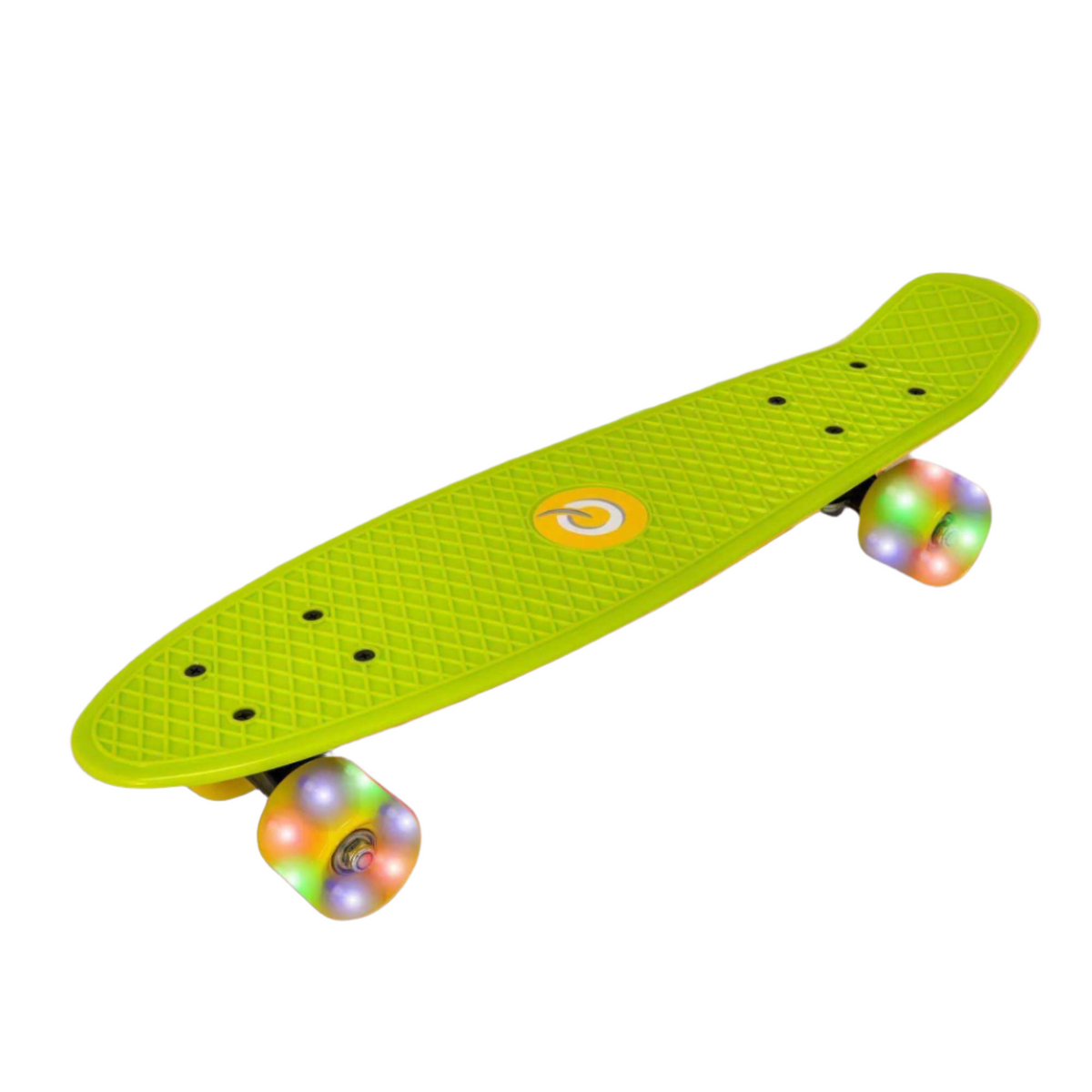 EVO Light-Up Penny Board - Lime &amp; Yellow
