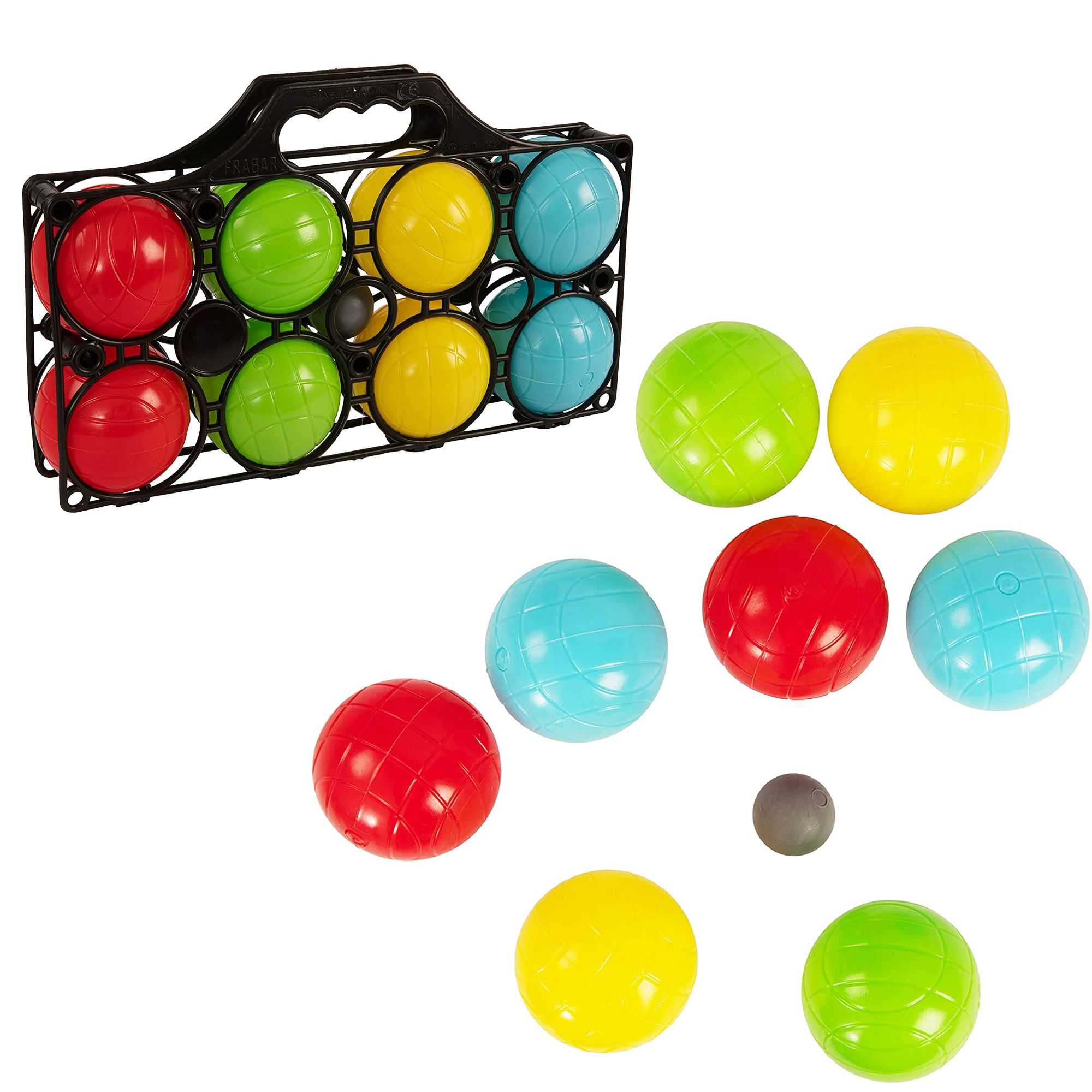 8 Piece Boules Game with Carry Case Garden Toys & Games
