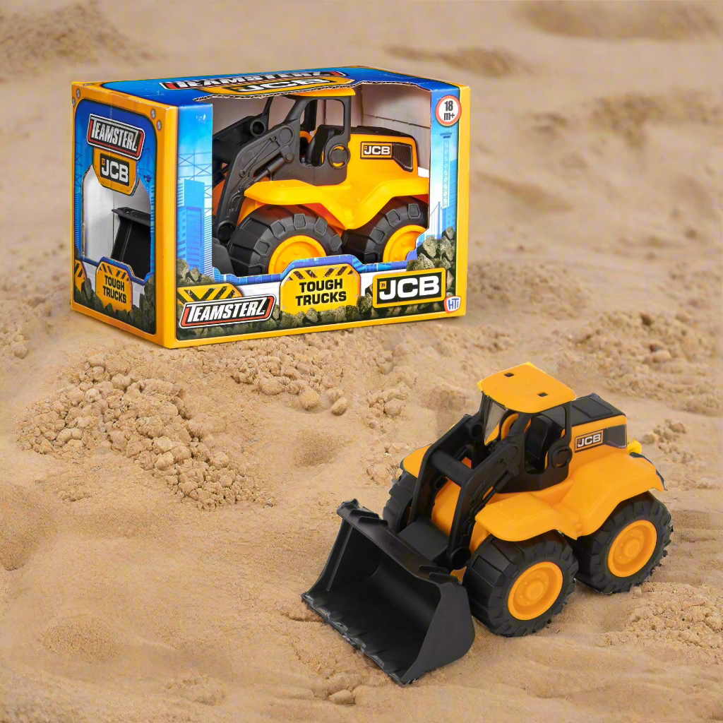 Teamsterz JCB 7&quot; Wheel Loader Construction Truck Construction Vehicles