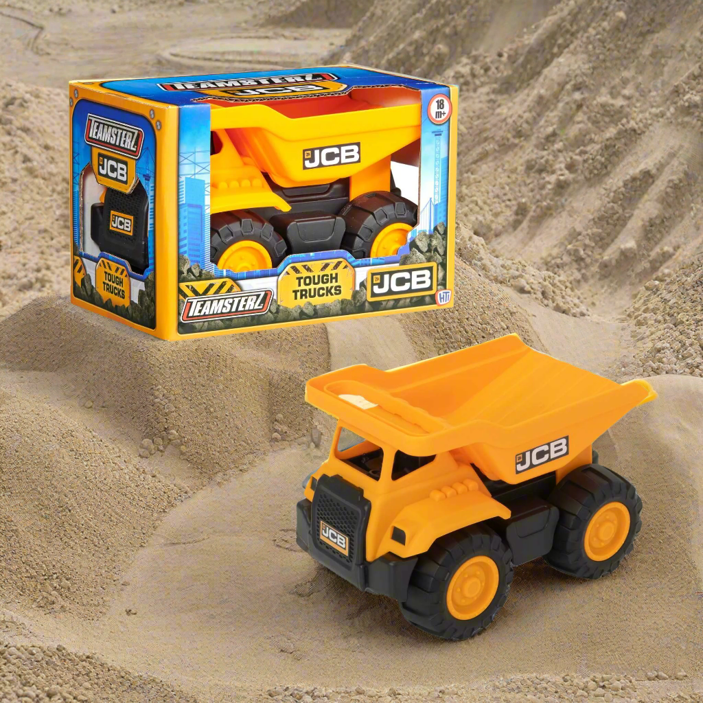 JCB 7&quot; Dump Truck Construction Toy Construction Vehicles