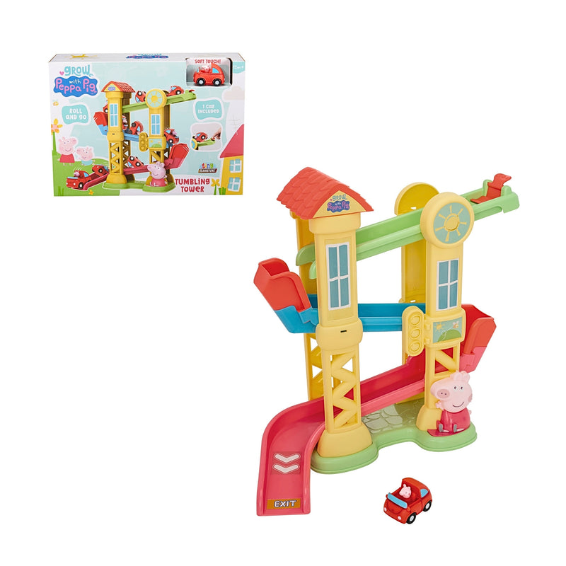 Peppa Pig Tumbling Tower - Includes 1 Car