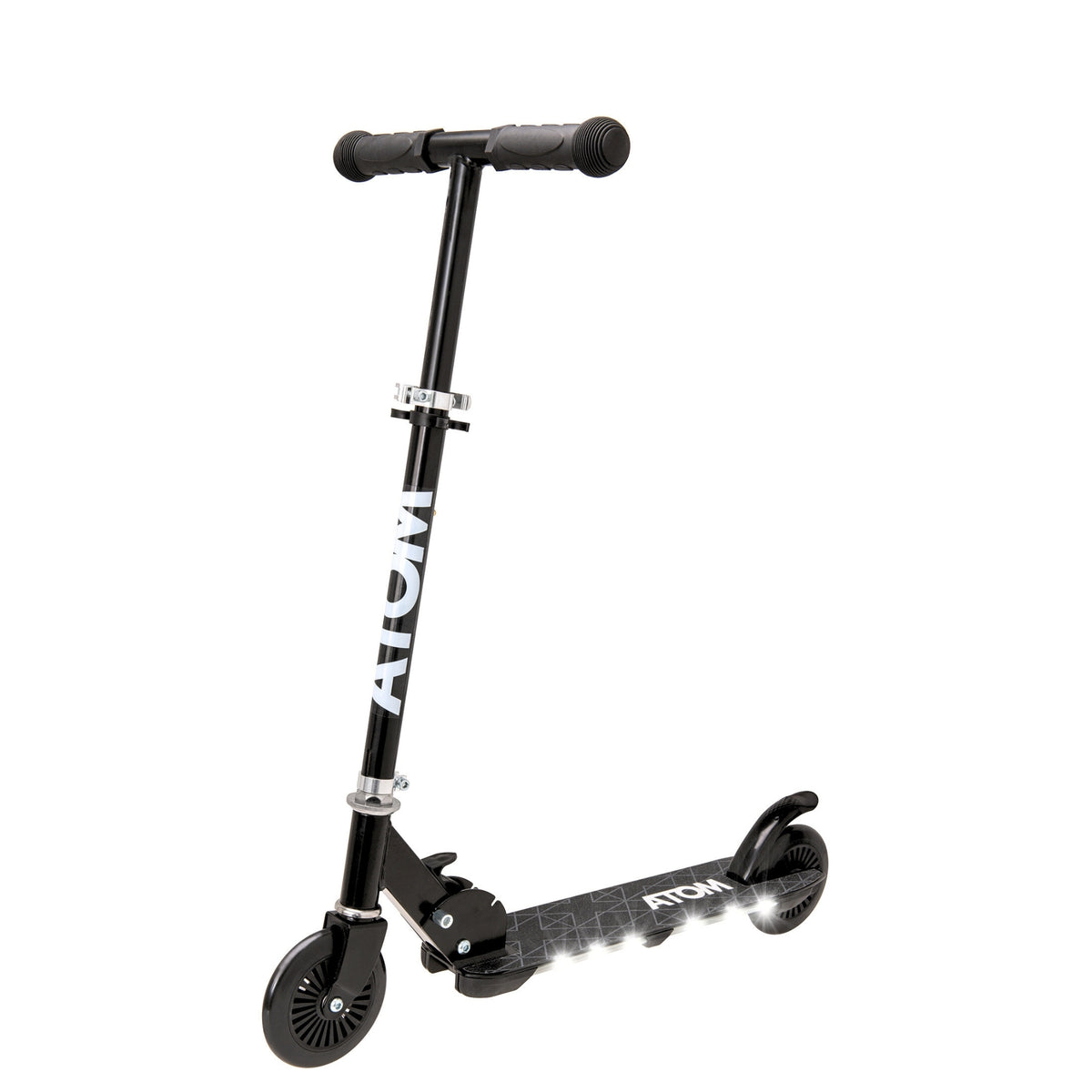 ATOM Light-Up Night Flash Scooter - Black Scooters