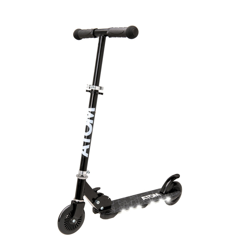 ATOM Light-Up Night Flash Scooter - Black Scooters